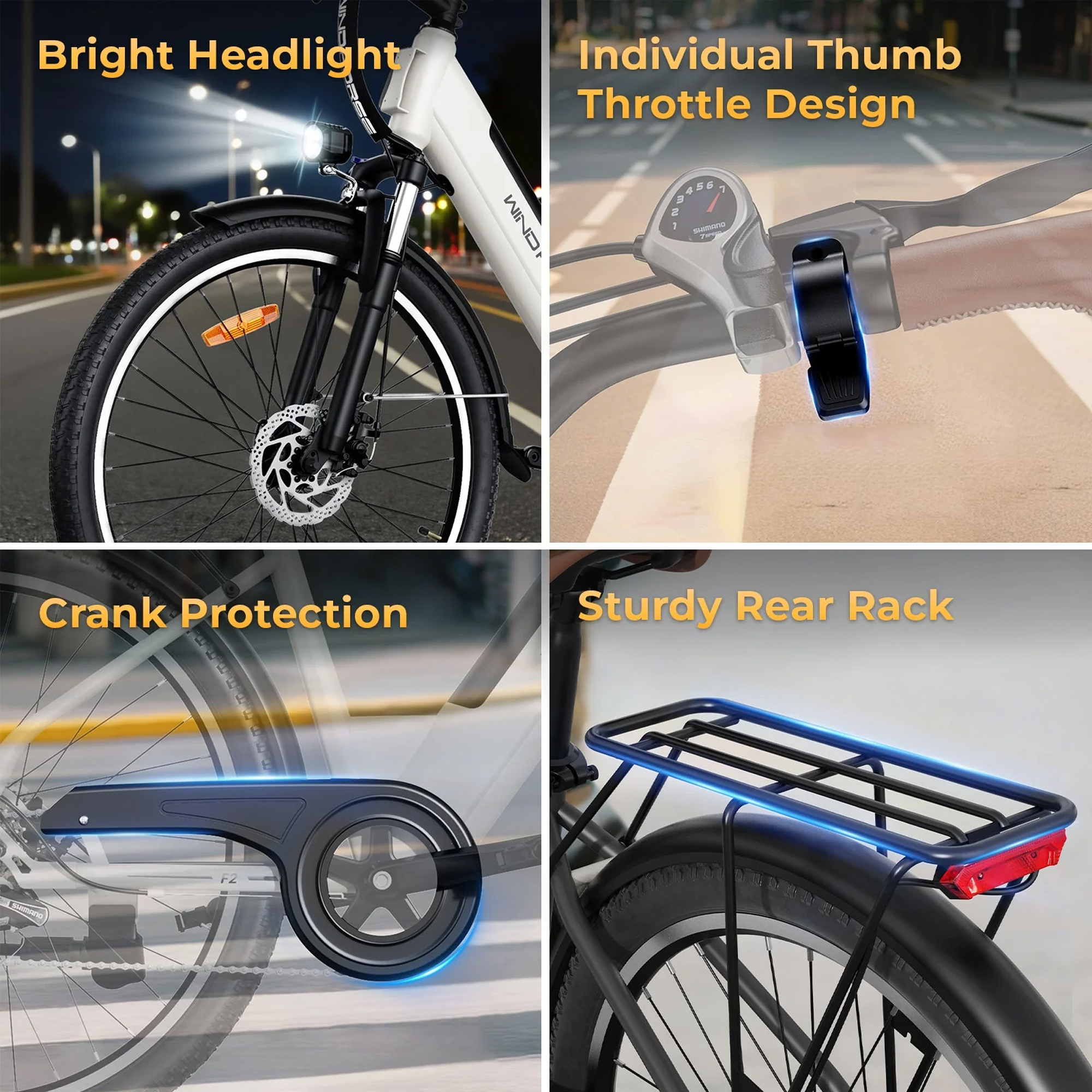 Wind Horse F2 Electric Bike for Adults - Image 11