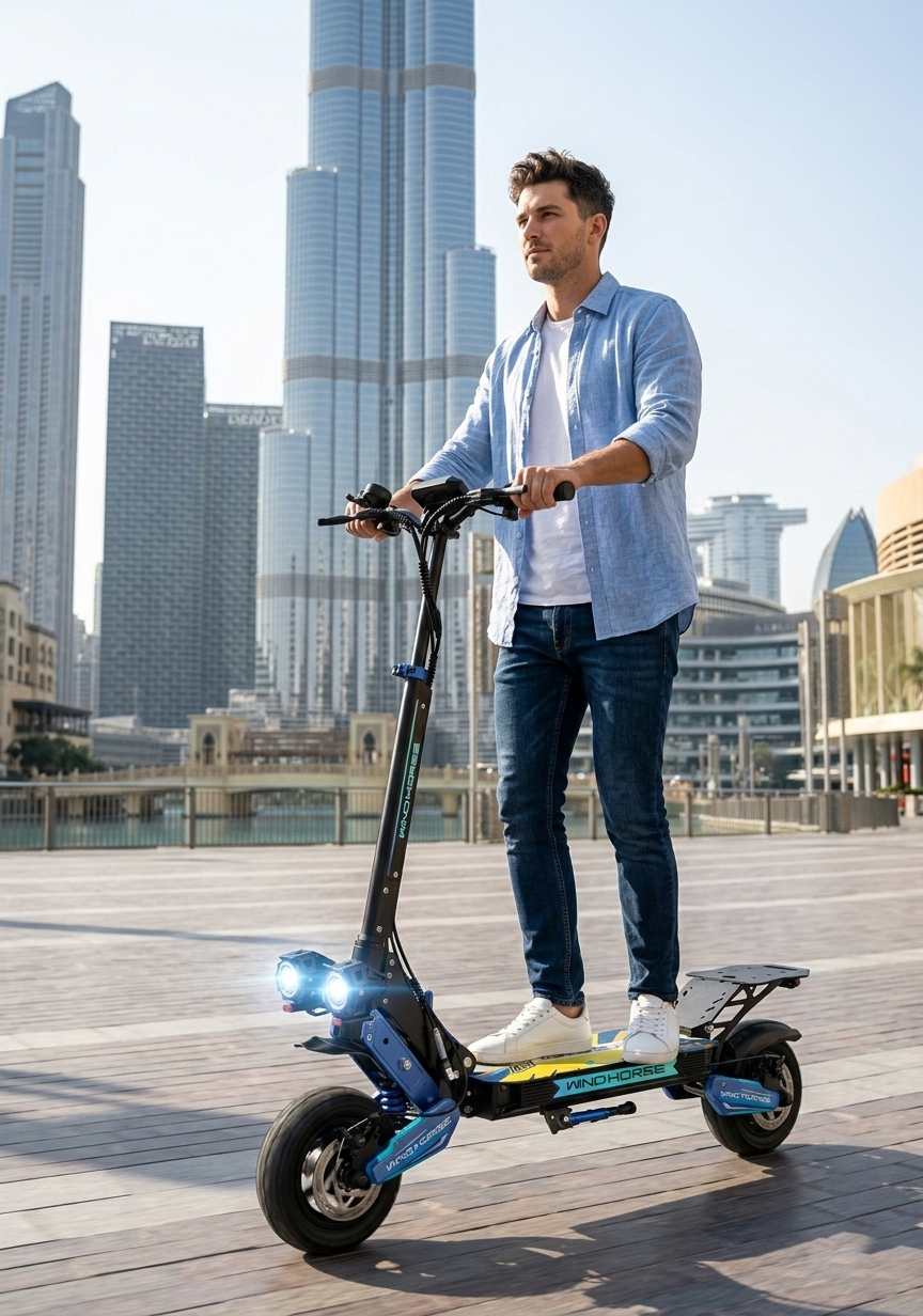 Windhorse H7 Electric Scooter - Image 8
