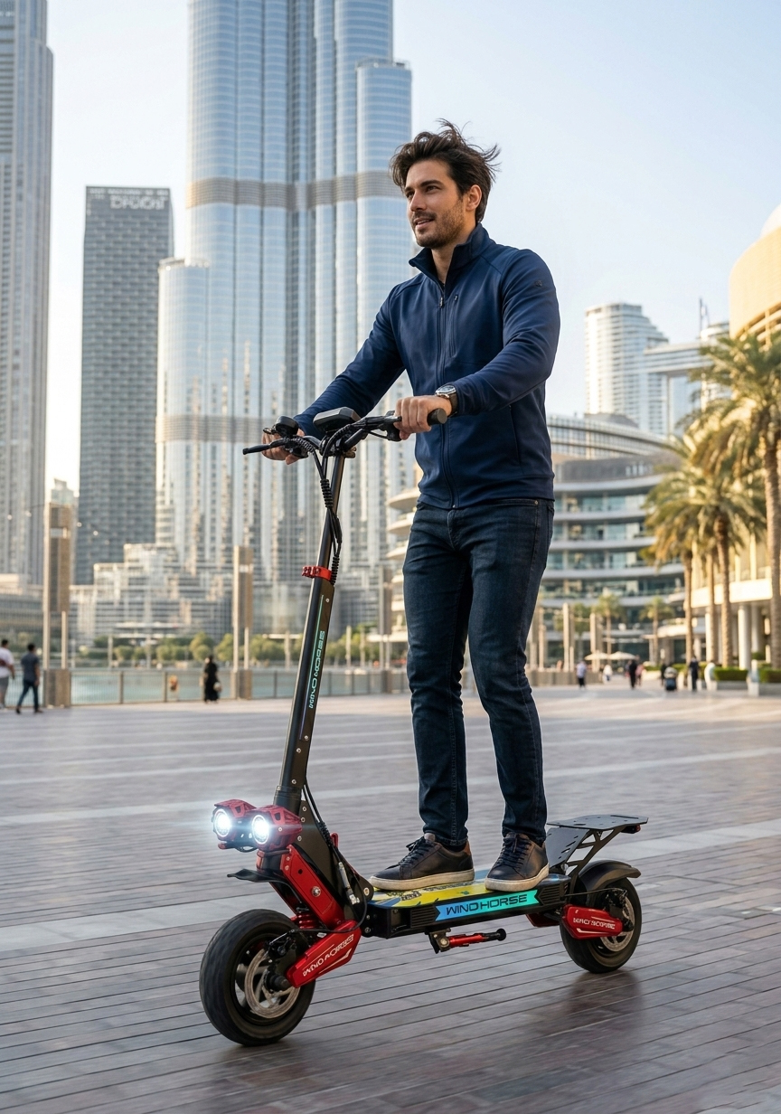 H7 Folding Electric Scooter 1500W - Image 10