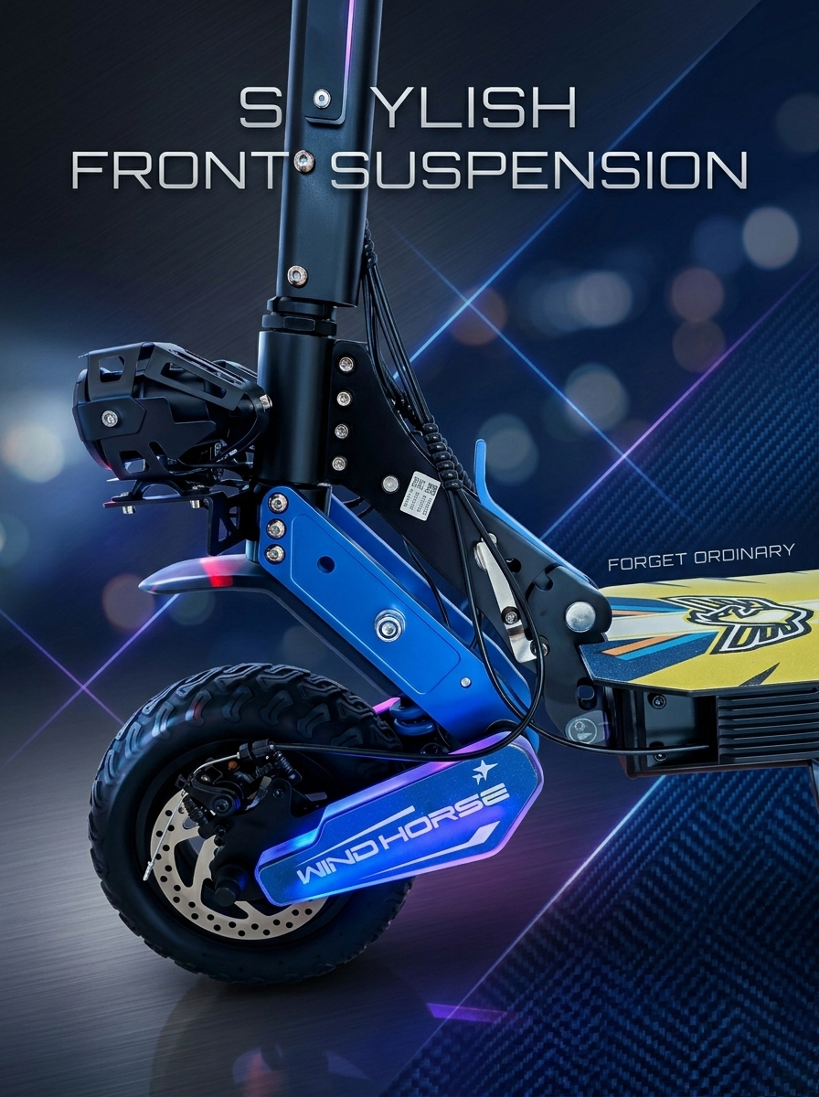 H7 Folding Electric Scooter 1500W - Image 3