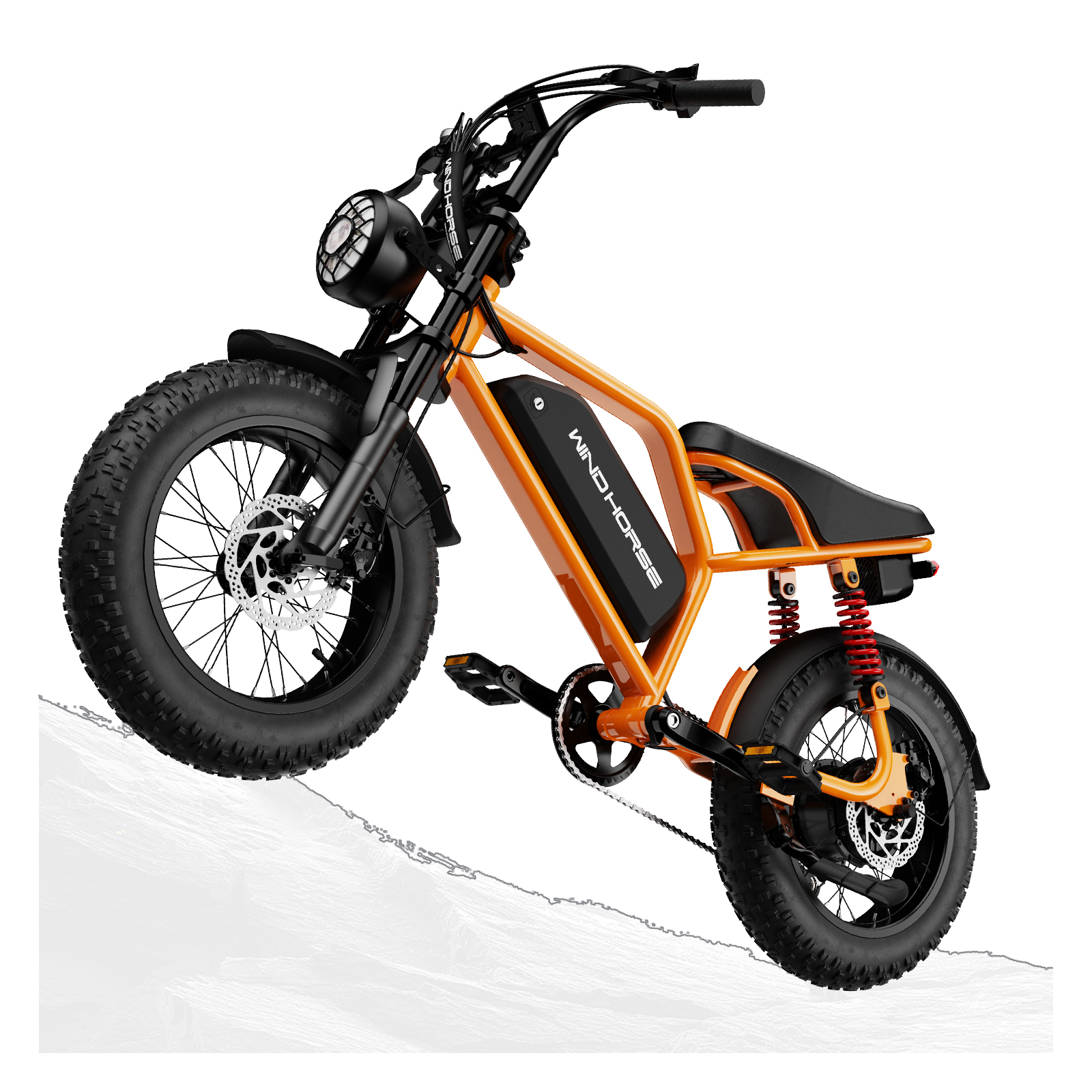 V8 Mini Electric Bike 750W - Image 10
