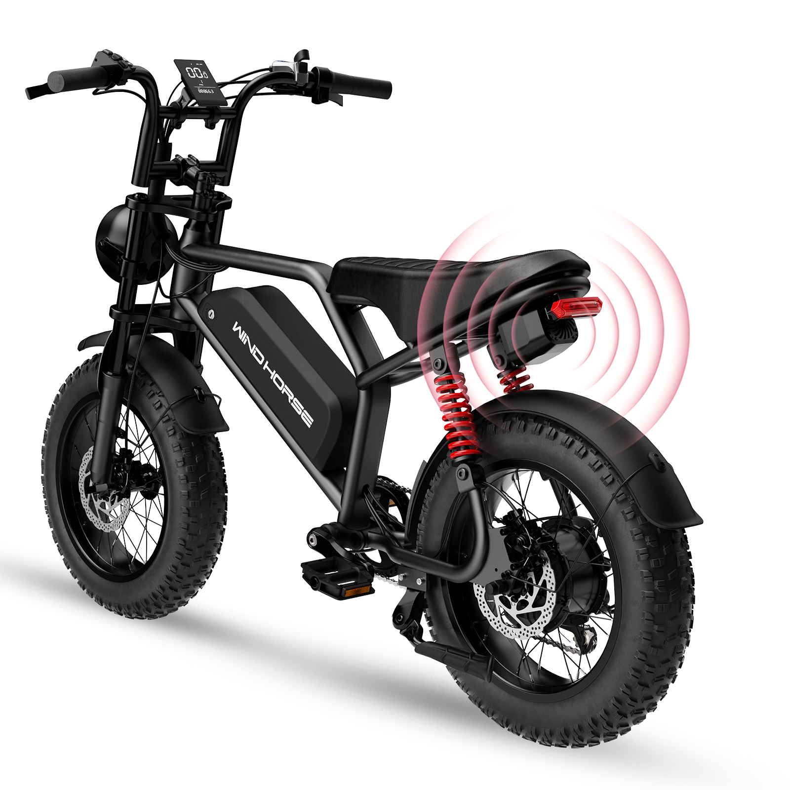 V8 Mini Electric Bike 750W - Image 3