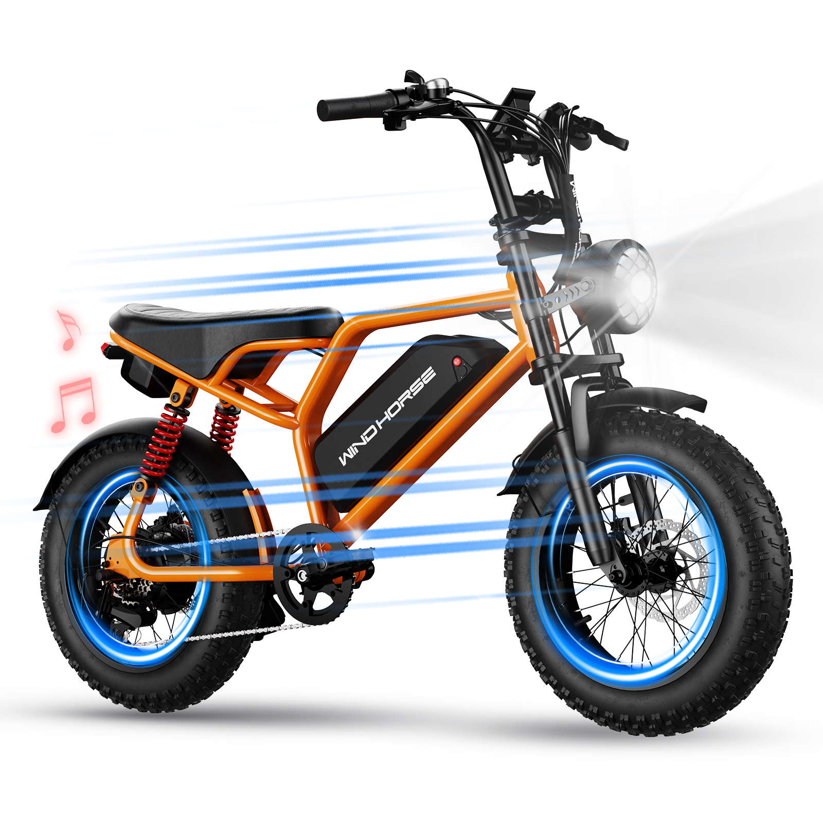 V8 Mini Electric Bike 750W - Image 12