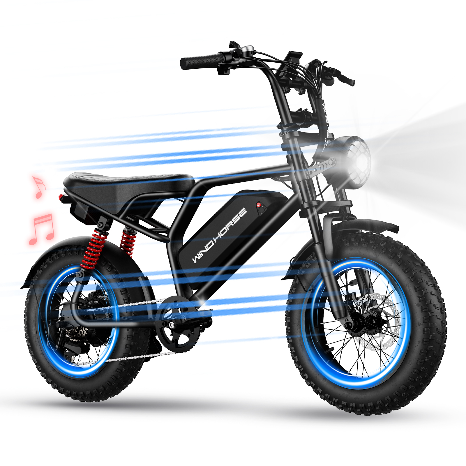 V8 Mini Electric Bike 750W - Image 4