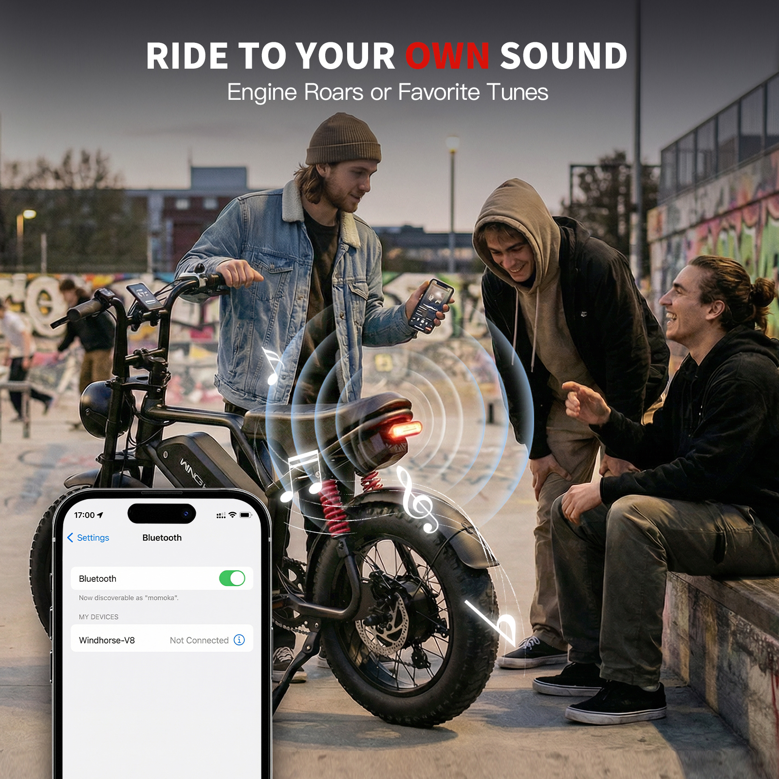 V8 Mini Electric Bike 750W - Image 7